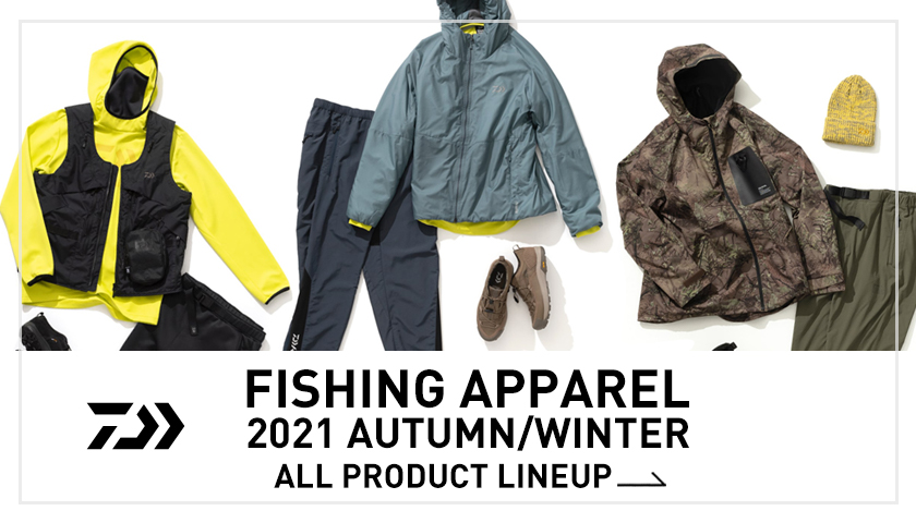 Fishing Apparel 21 Autumn Winter